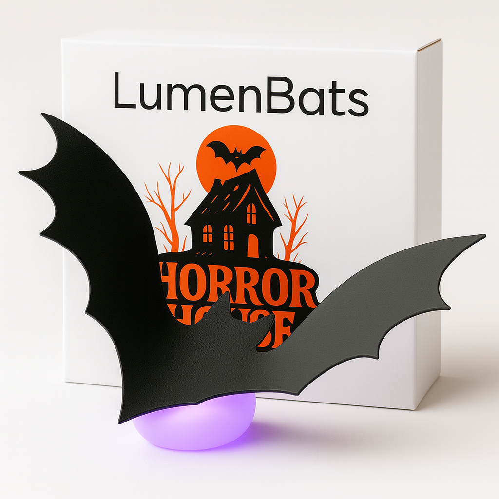 LumenBats™ Peel-&-Stick Wall Lights
